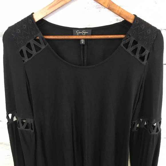 🔥4/20🔥Jessica Simpson Blouse [336b2] - Picture 2 of 7